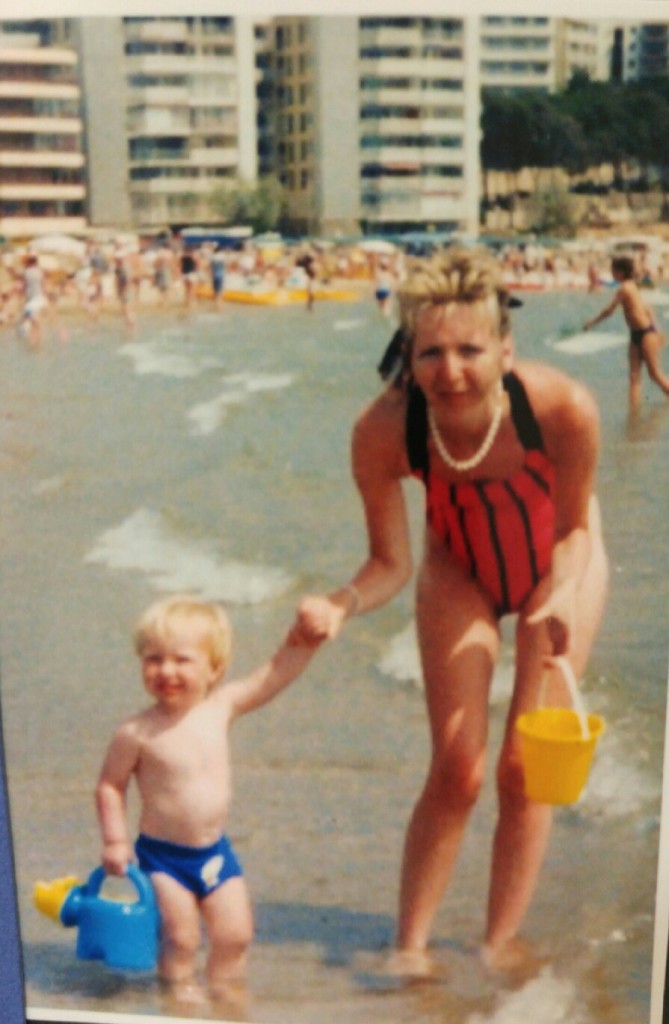 Me and James with hippo bucket